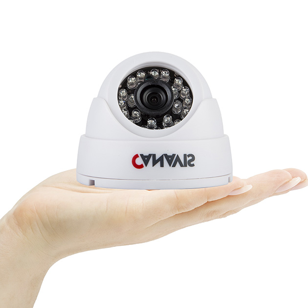 CANAVIS 800TVL CCTV Plastic Dome Camera