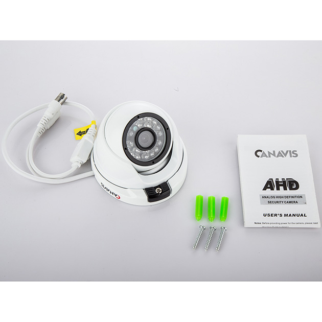 CANAVIS HD 720p Video Security Dome Camera