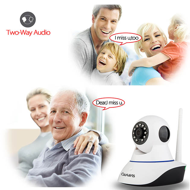 CANAVIS Wireless Surveillance Security Camera
