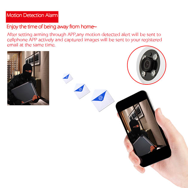 CANAVIS Wireless Surveillance Network Security Baby Camera