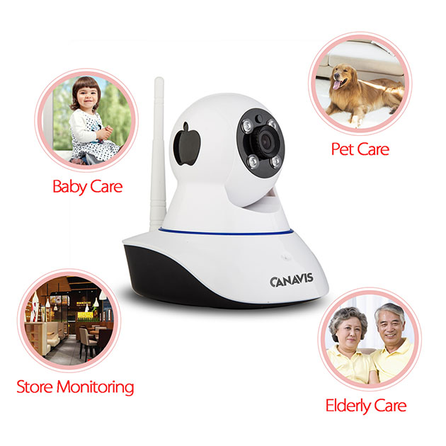 CANAVIS Wireless Surveillance Network Security Baby Camera