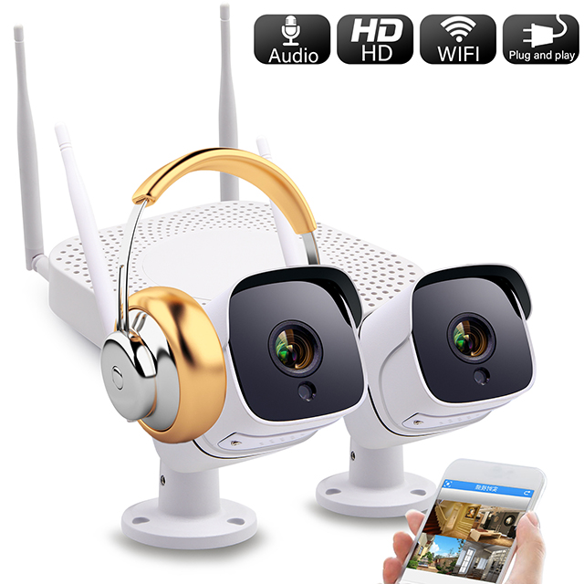 2CH 1080P Wireless Camera System