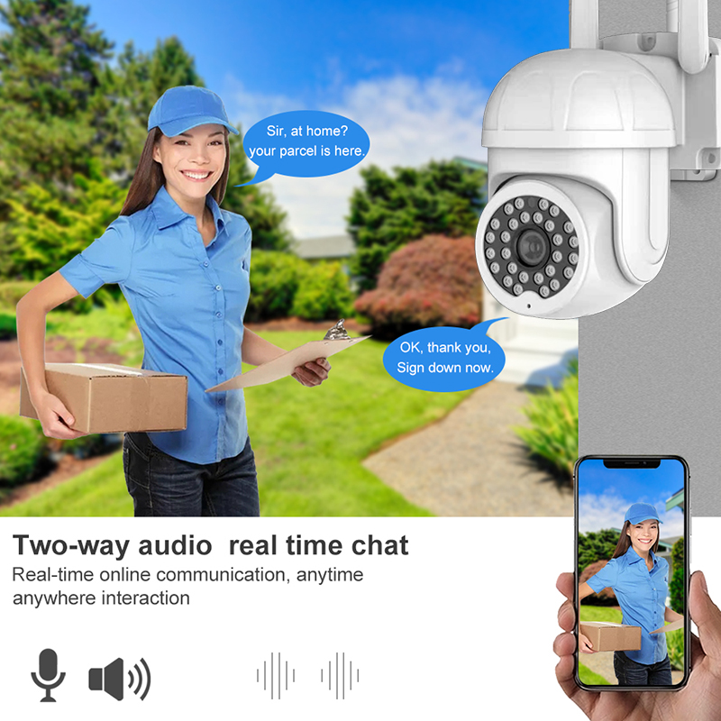 Mini PTZ Camera WiFi CCTV Camera