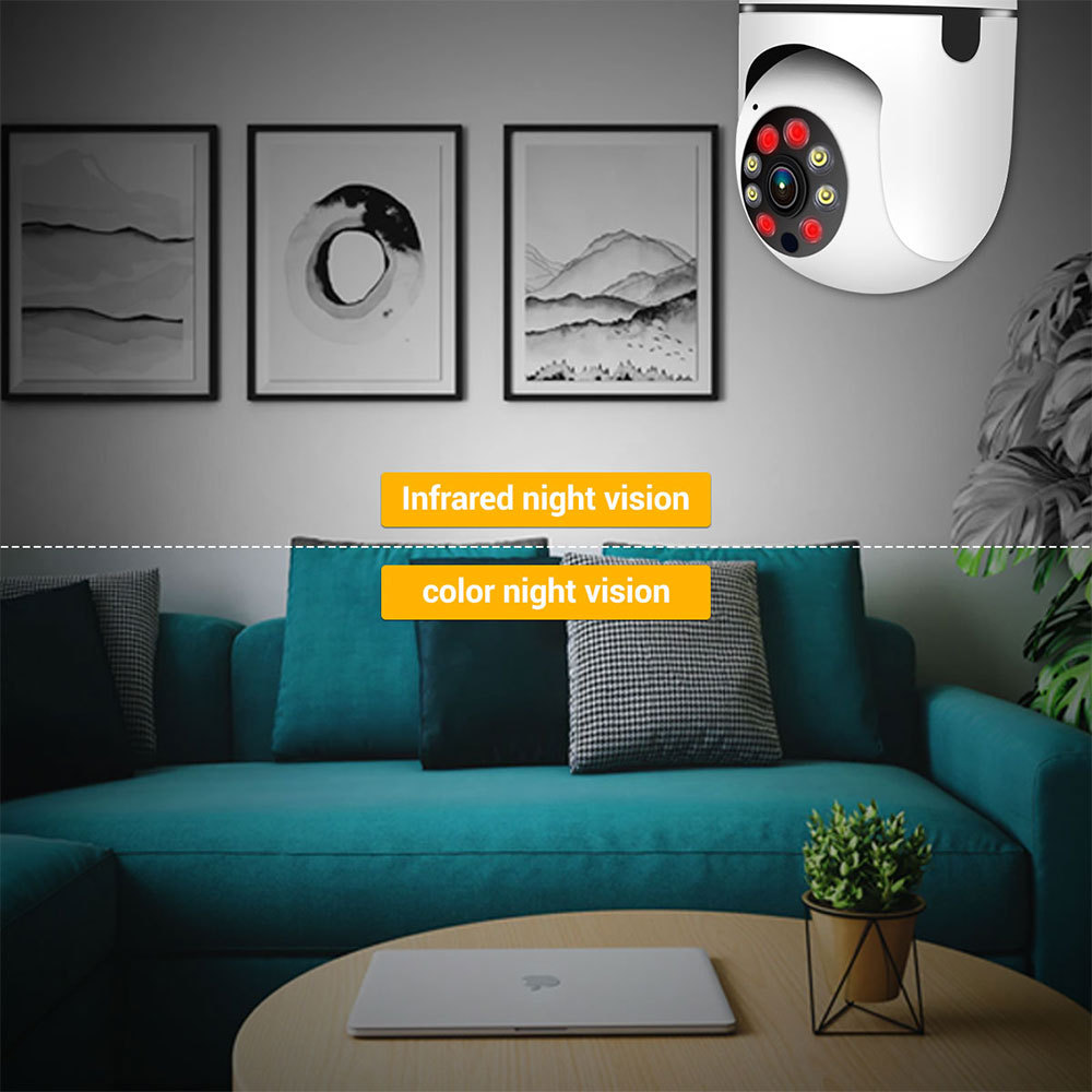 Bulb Lamp Camera
